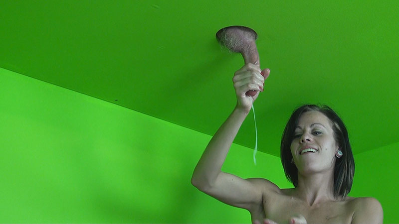 Small Hands And Size 5 Feet Prove Too Much For Dangling Dick